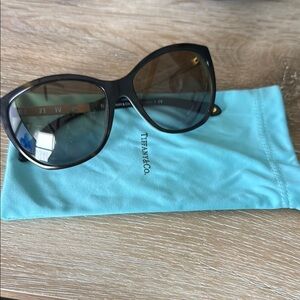 Tiffany & Co. Black Sunglasses